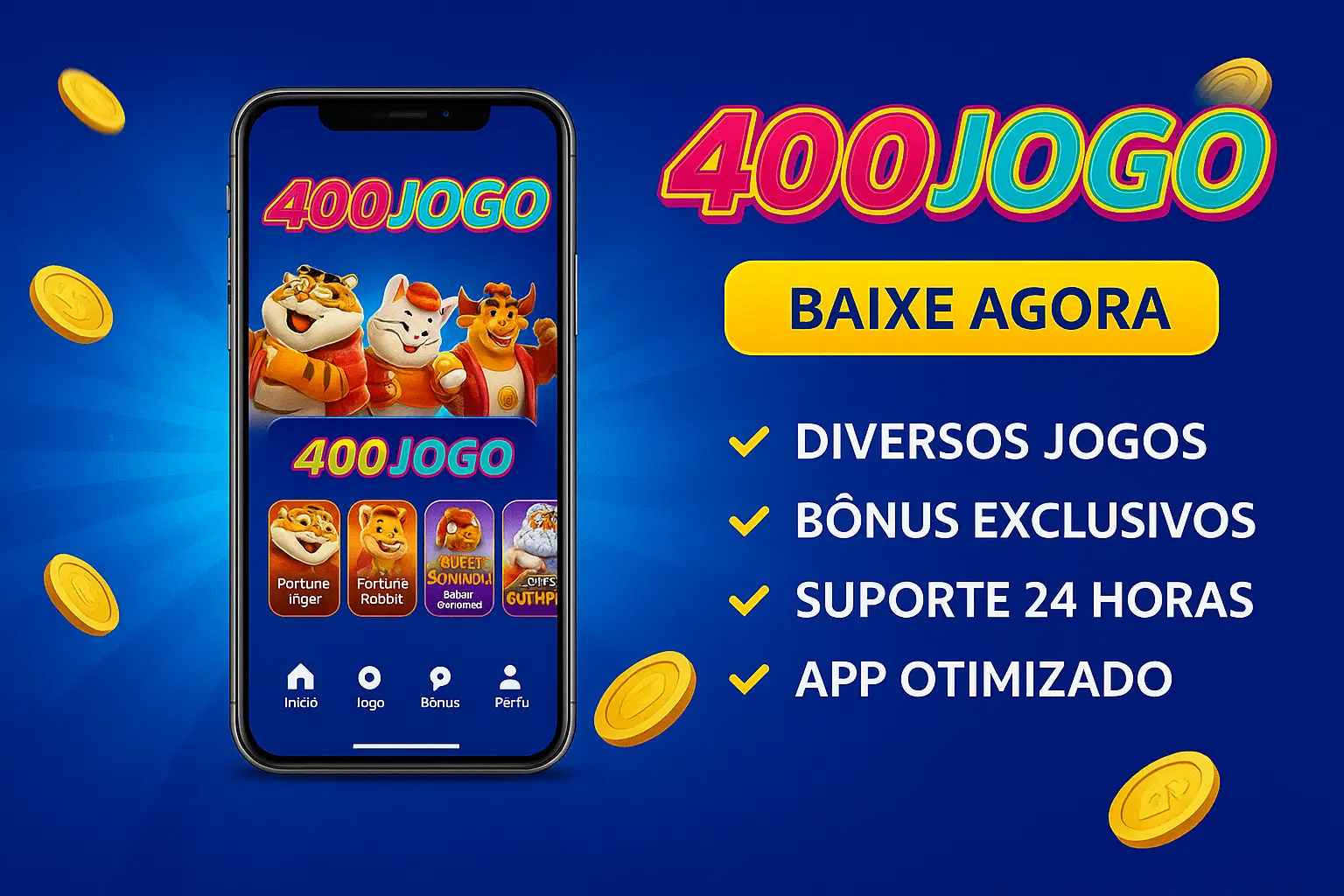 Baixar o 400JOGO Cassino App