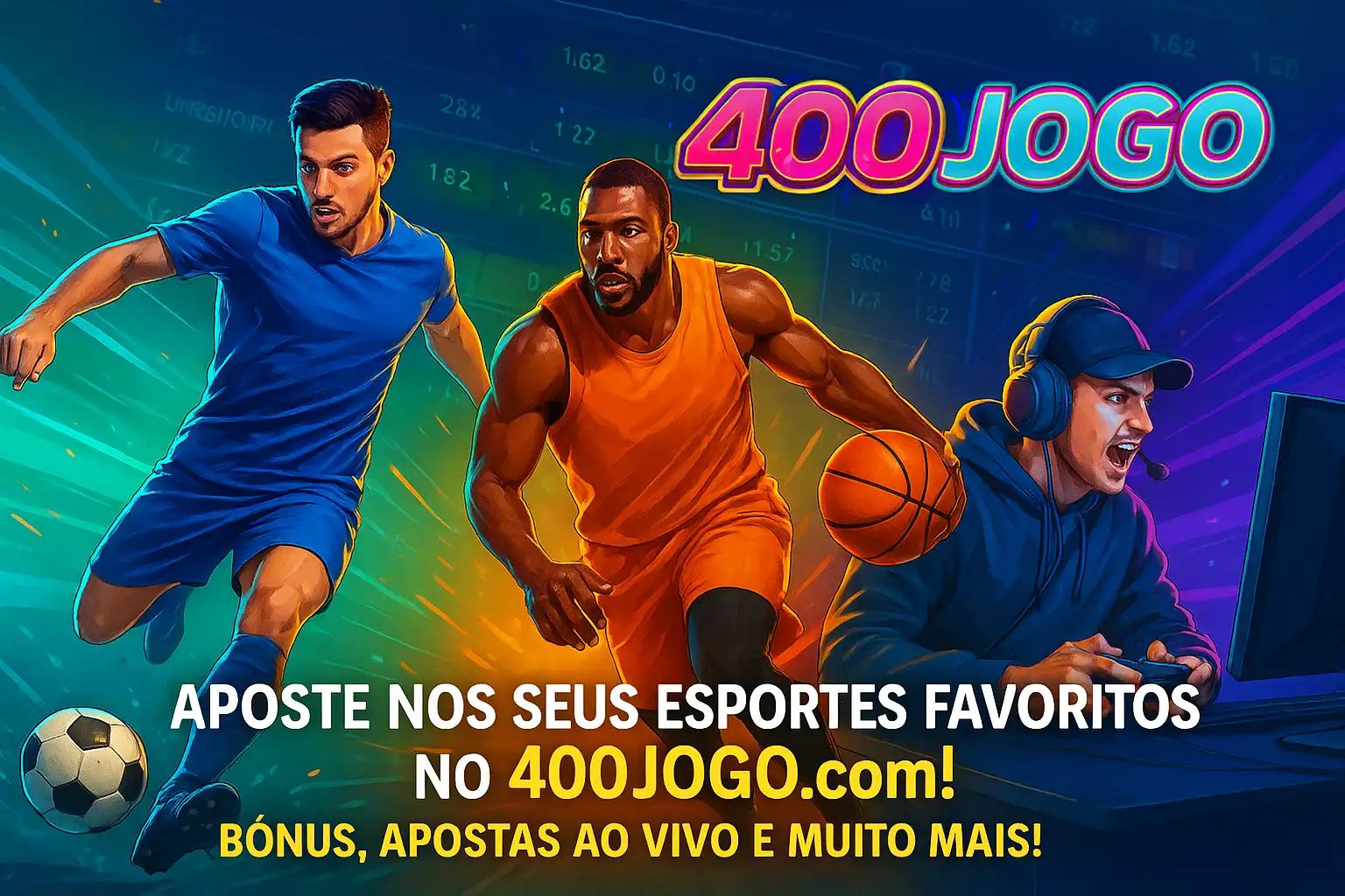 Aposte em apostas esportivas no cassino online 400JOGO