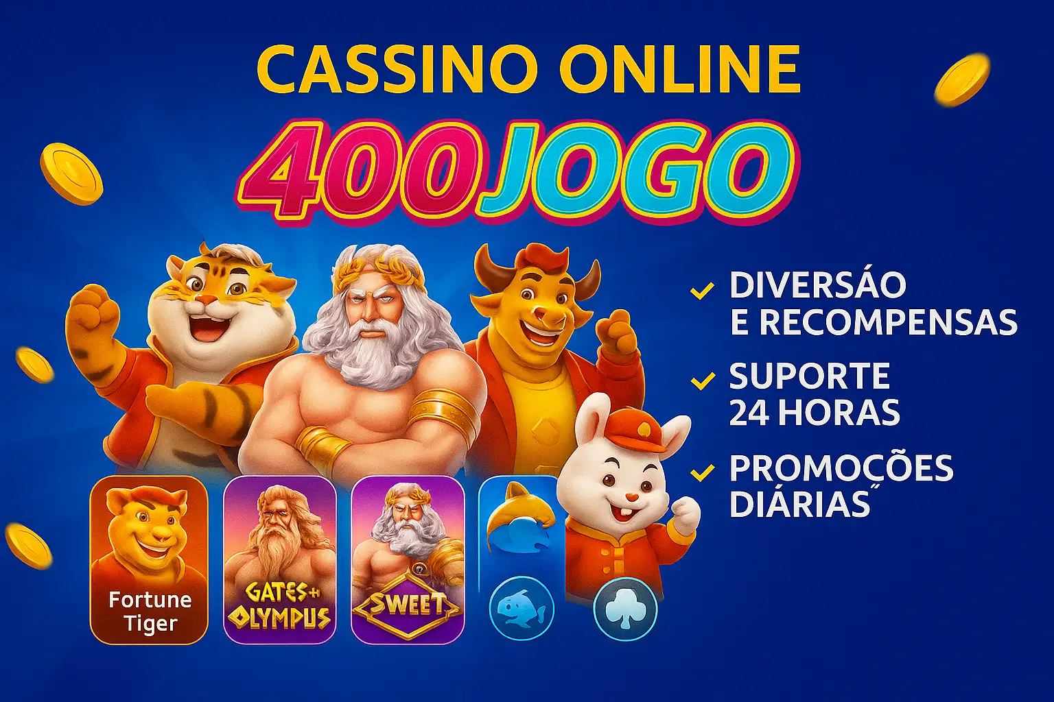 Cassino Online 400JOGO