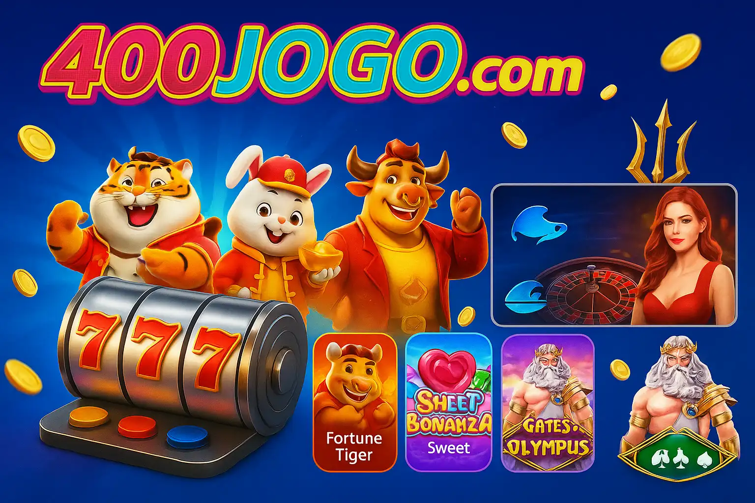 Jogos de cassino online 400JOGO
