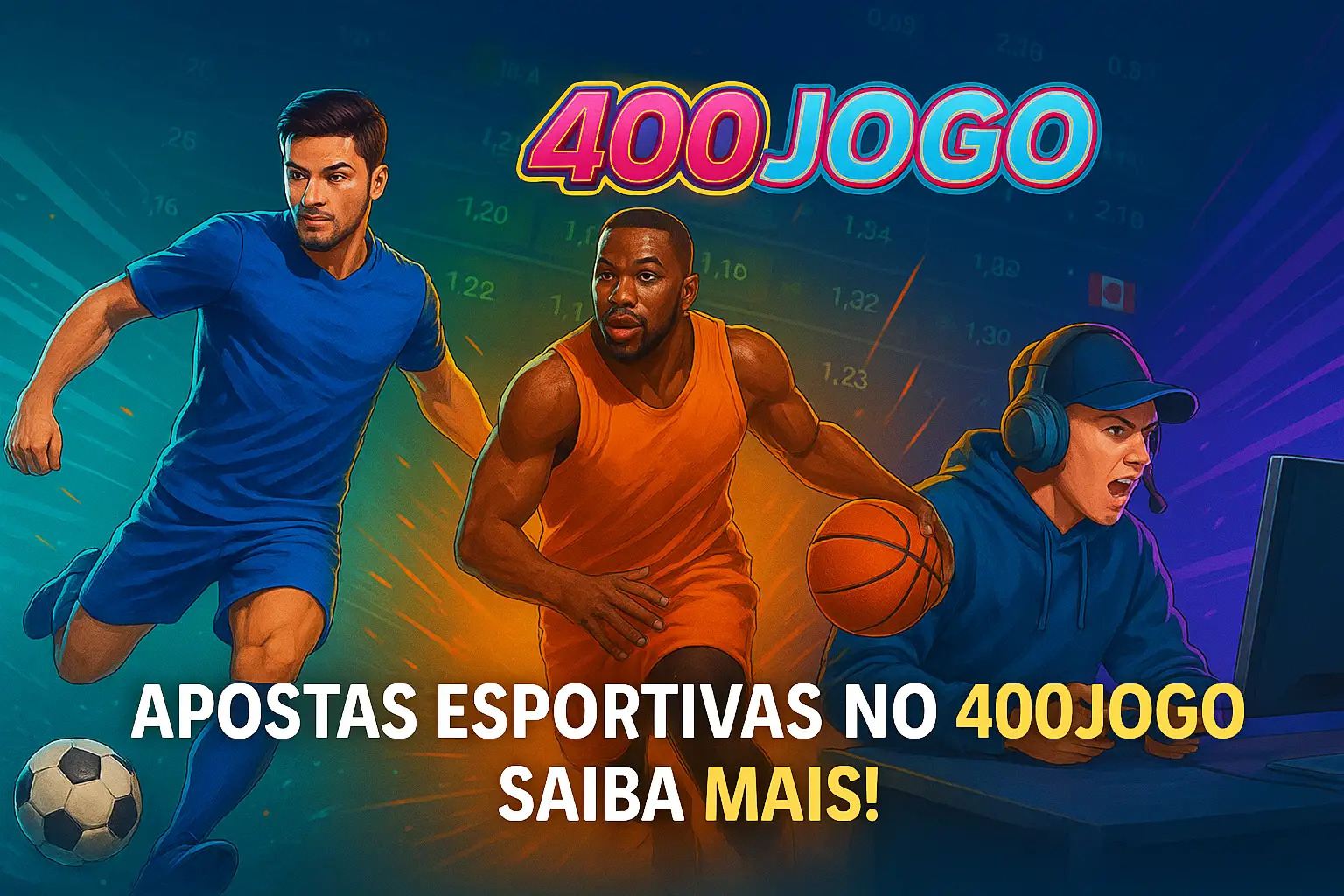 Apostas esportivas no cassino online 400JOGO