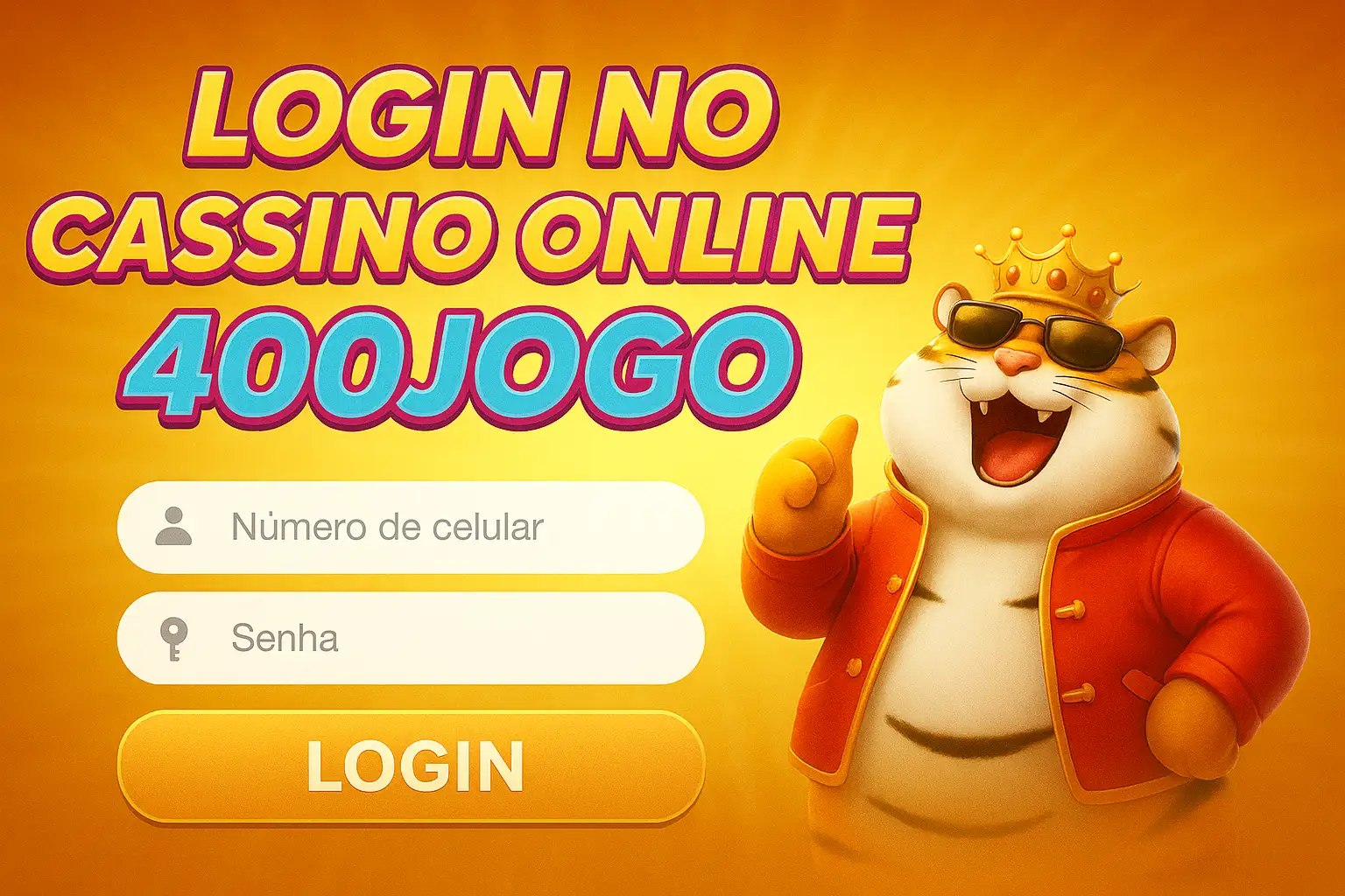 Login no Cassino 400JOGO